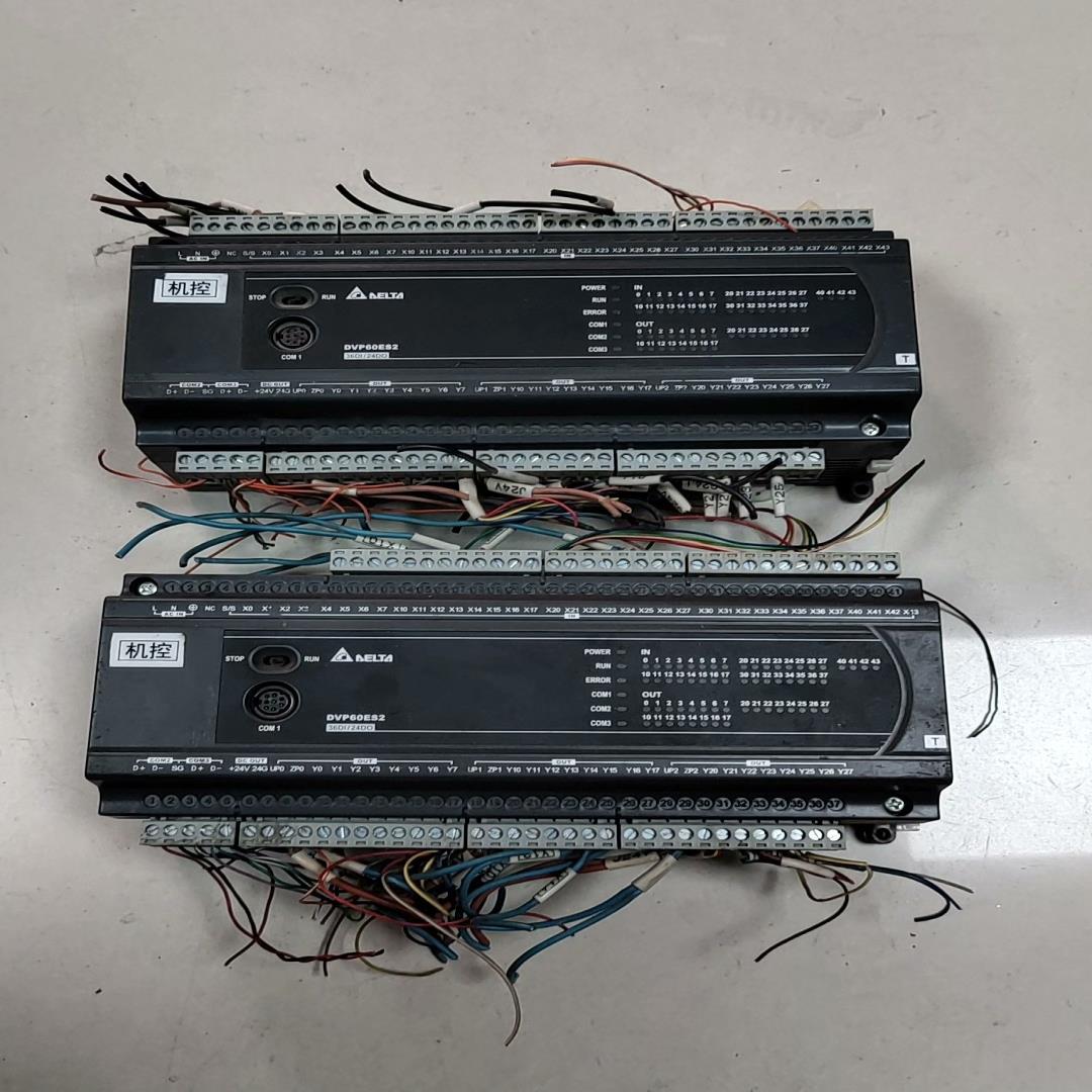 台达DVP60ES200T拆机实物图功能包好外壳无破损