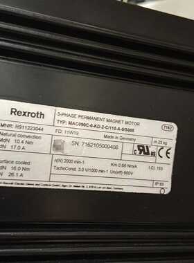 询价~力士乐电机MAC090C-0-KD-2-C/110-A-0/