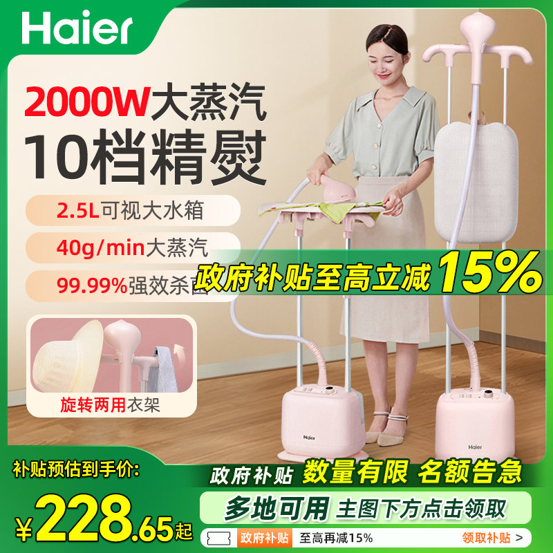 双杆挂烫机大蒸汽熨烫机小型机家用服装店专用电熨斗烫衣服