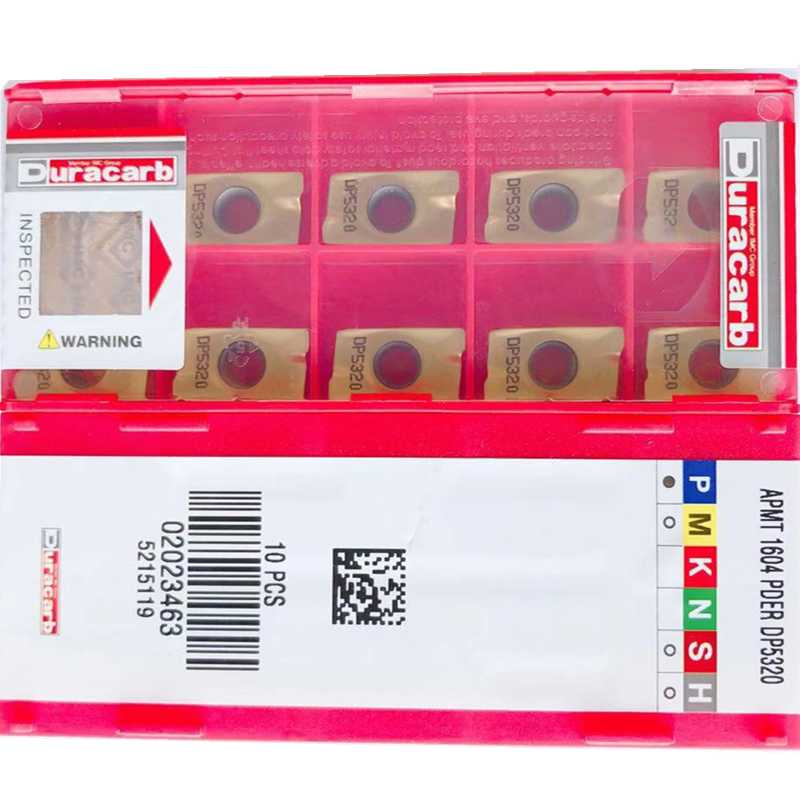 杜龙卡普数控刀片铣刀片 APMT1604PDER DP5320 APMT1135PDR