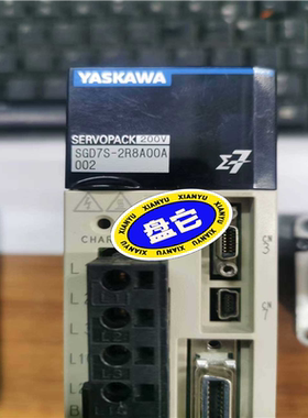 （霸霸电子）安川七系400W伺服电机一套，驱动器SGD7S-2R8A00