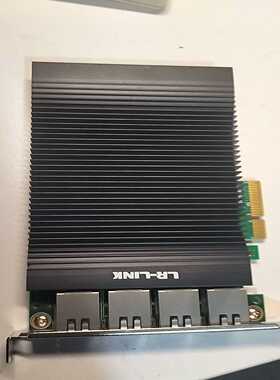 联瑞 LR-LINK PCIE X4 四口千兆网卡LRES2（gg设备）