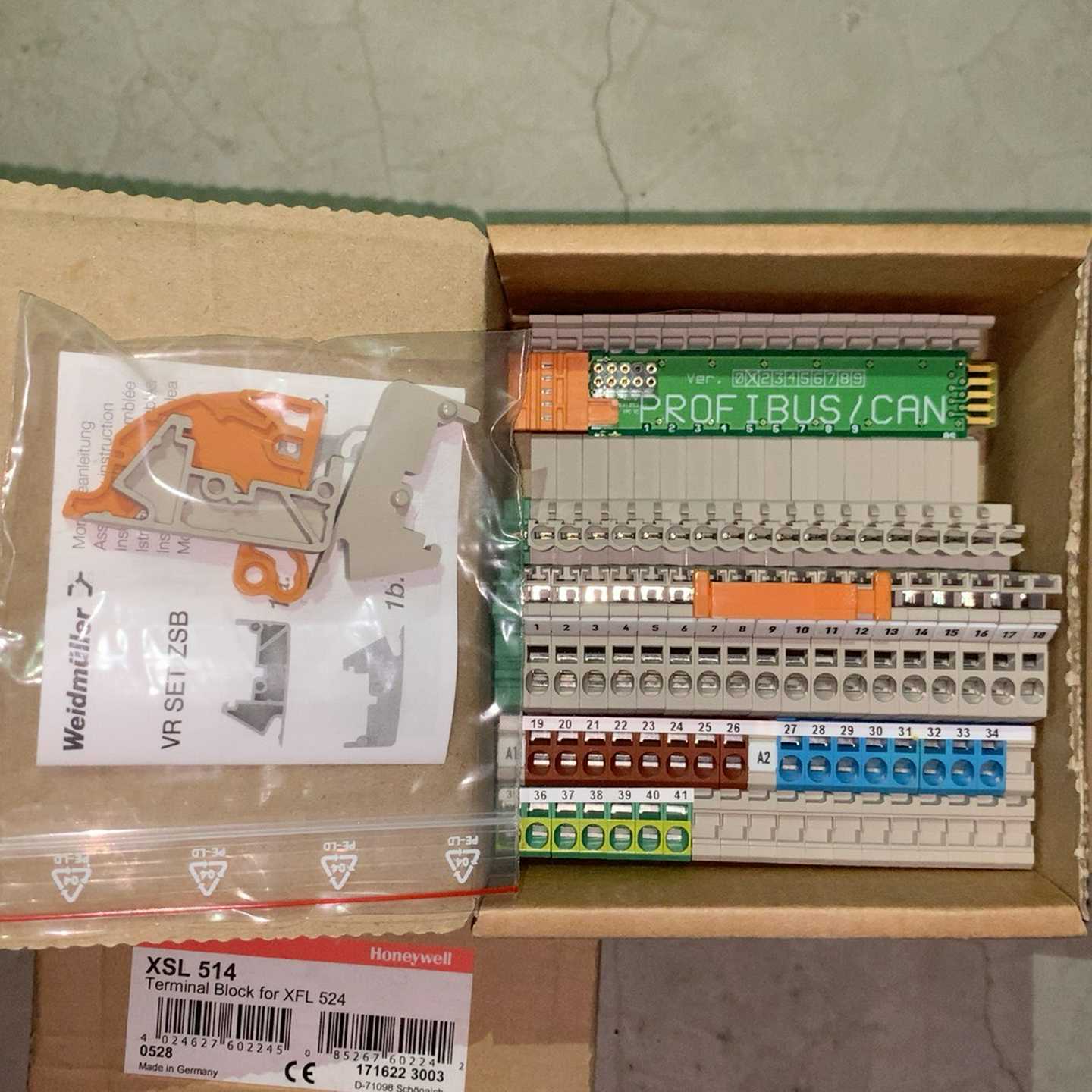 (询价)XSL513/514 HONEYWELL 端子底座