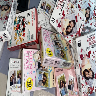 破损特价 特价 包装 促销 富士拍立得彩边相纸