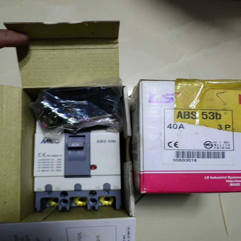 询价~LS断路器ABS 53b 3P 40A.原装进口正品  标价