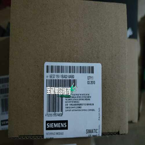 6ES7151-1BA02-0AB0产品质保一年 现货当天发~询价