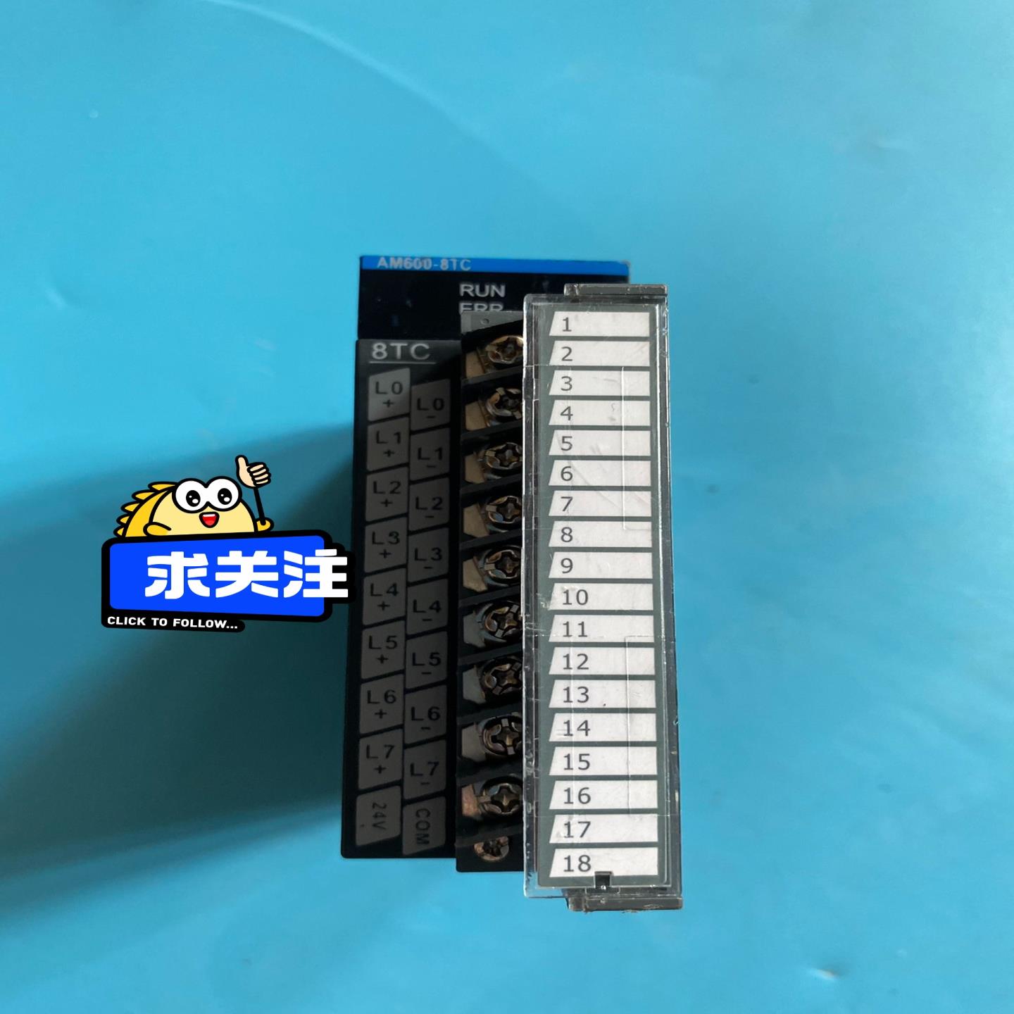 AM600-8TC 汇川PLC模块 实物如图  仅一（电子设备）