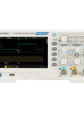 优利德UPO1202CS数字荧光示波器双通道实时1G采样率200Mhz示波仪