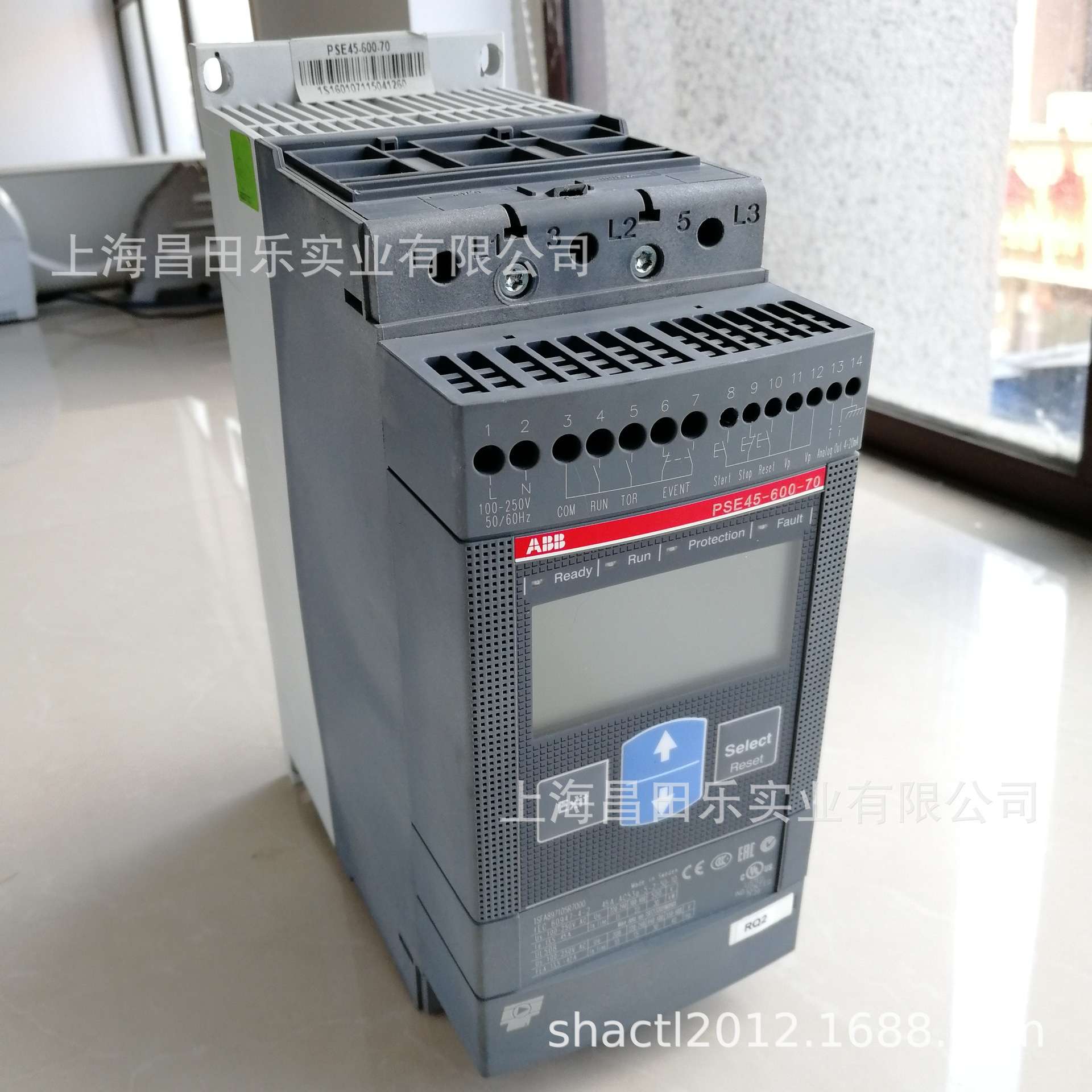 PSTX30-600-70ABB PSTX系列软起动15KW
