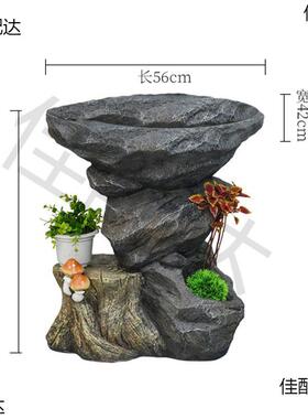 花架中盆花瓶盆24438架子室内客厅阳台复古花装几景式放摆件落地