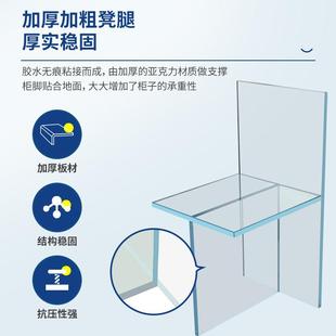 SYY亚克力子家用卧会议室书房椅子餐桌椅 2025简约水晶室透明椅TH