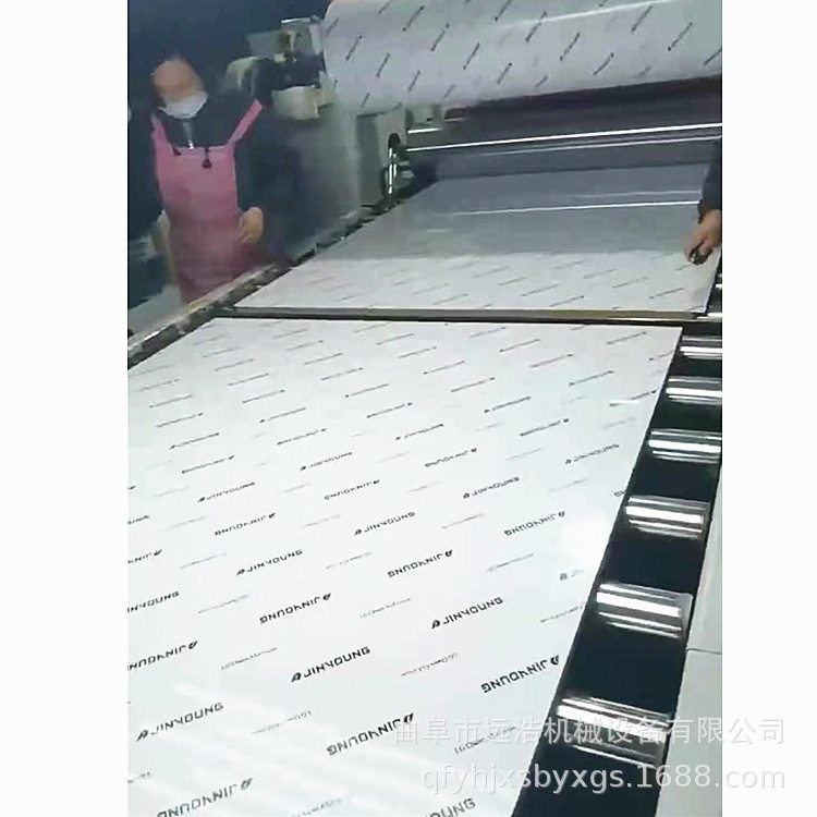 甘肃外墙岩棉板全自动贴面机