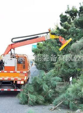 车载带电动林绿篱修剪机大型缩式高速MVO公路绿伸化修剪车园绿化