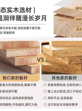 实床头柜子用C272-127卧室头收纳柜矮柜简易木边柜出租屋床床头床