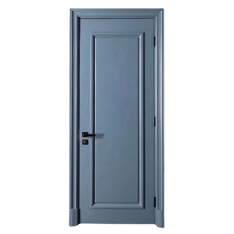 新中式室门内门原木门实木入户卧室门门厨房门卫生RVK间木门门厂