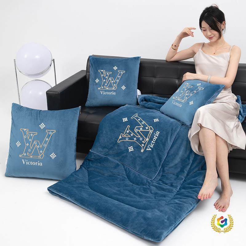 ?类a加厚婴儿绒头抱枕F$p$px}h被沙子两用汽车靠垫枕发办公室午休,居家布艺,抱枕被,淘宝优惠券,粉丝福利购,淘宝优惠卷