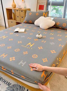 V45O纯棉磨毛F769SSM7笠床绒床罩四件套款单冬件珊瑚带裙边夹棉加