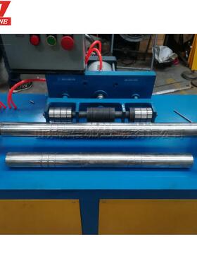 气动圆管花压电RFN动机不痕锈钢管滚花机不锈钢防盗窗竹节压机