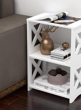 客厅XBF用沙发边几创意茶几卧室小型床头书房落地小家书架柜物置