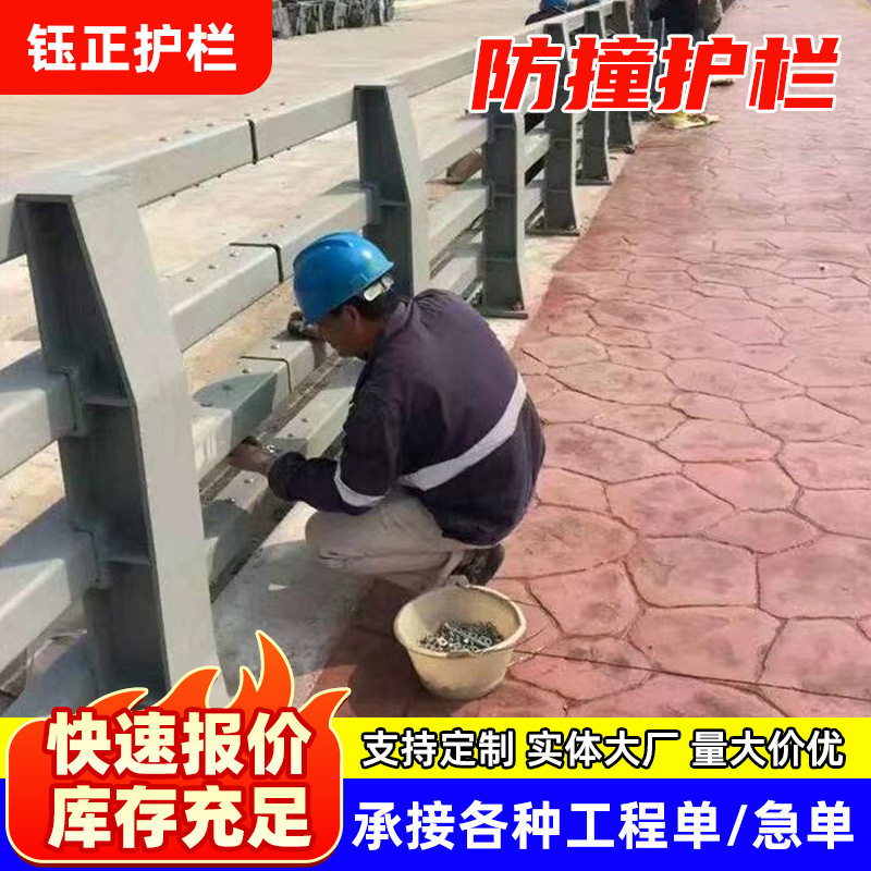Q235钢道路桥梁防撞防攀爬护栏
