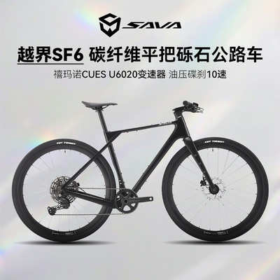 SAVA越界SF6碳纤维砾石公路车
