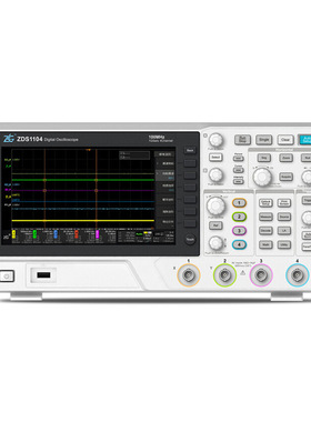 致远ZDS1104 ZDS1104PLUS  100MHZ/4通道数字示波器