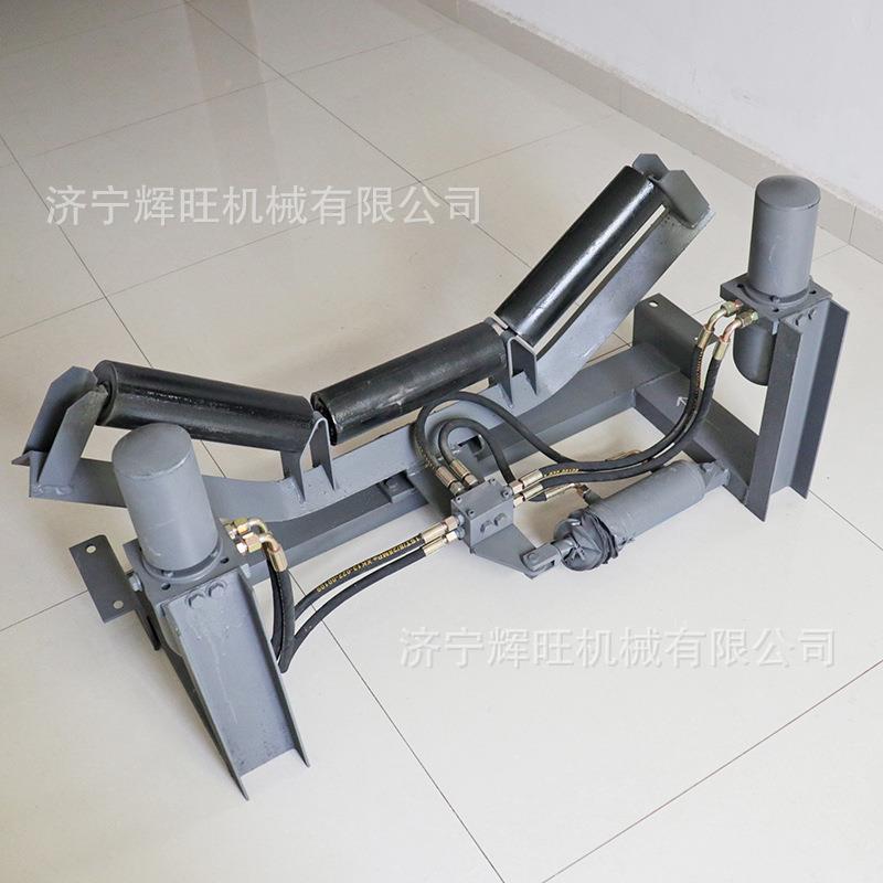 山电操厂皮带液压式防跑偏装置简单作输送尼龙矿带液式纠偏压B100