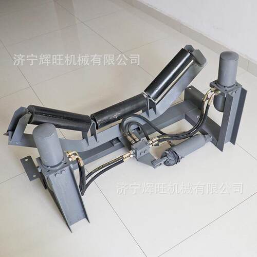 山电操厂皮带液压式防跑偏装置简单作输送尼龙矿带液式纠偏压B100