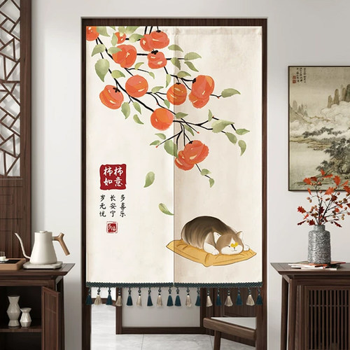 掉落包赔丨中式门帘隔断帘遮挡帘