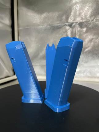 n1和g17/18蓝色训练干火无功能蛋匣3d打印
