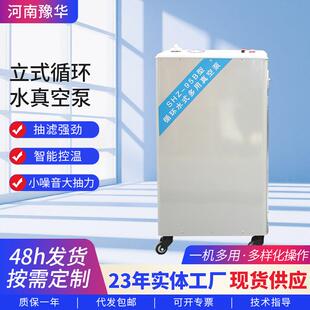 现货实验室台式真空泵双表双抽不锈钢SHZ-95系列立式循环水真空泵
