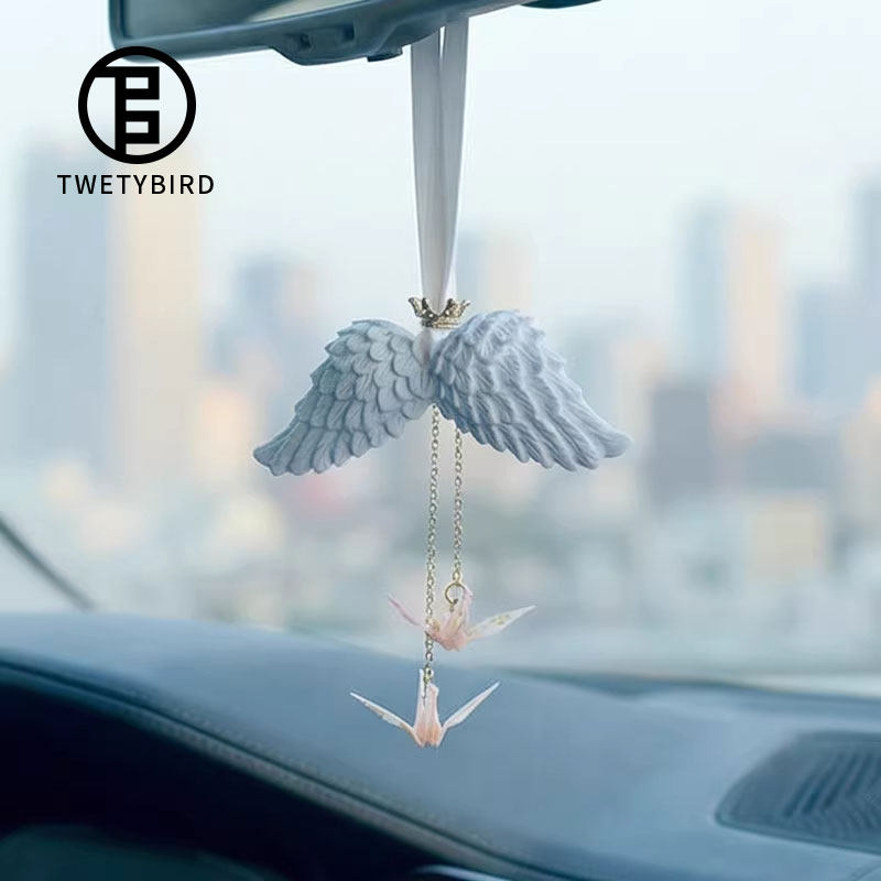 意大利TWETYBIRD千纸鹤车载香水挂件扩香石车内香薰汽车挂饰礼物