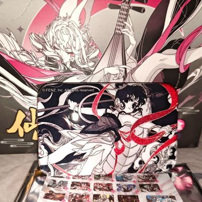 非人哉九月小玉龙女精卫仙山琼阁方形吧唧徽章绝美周边谷子送朋友