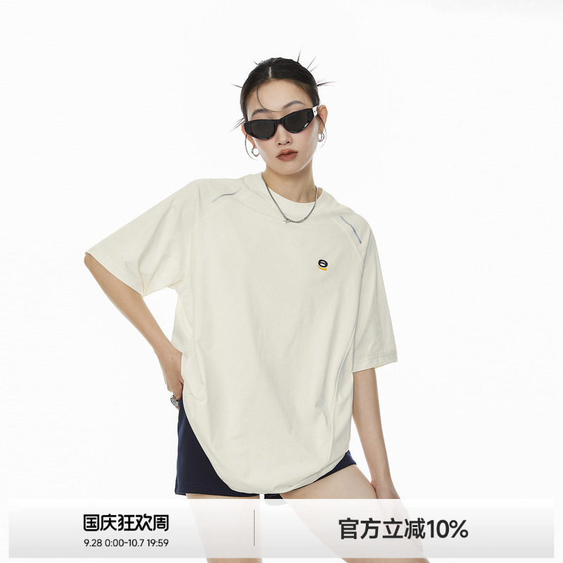 凉感速干运动短袖T恤女夏图片