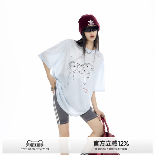 小马轻薄短袖T恤女夏季