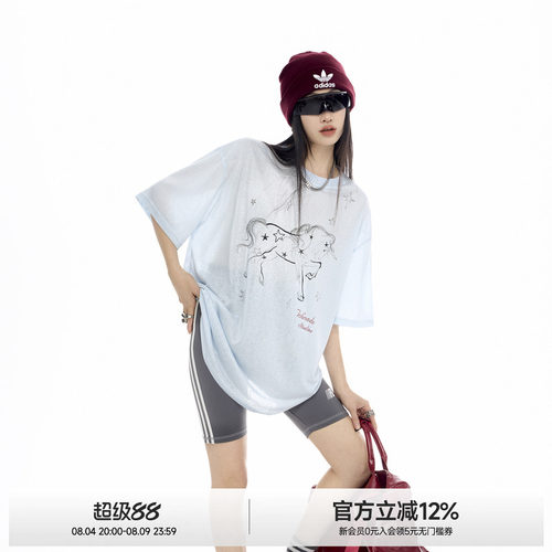 小马轻薄短袖T恤女夏季