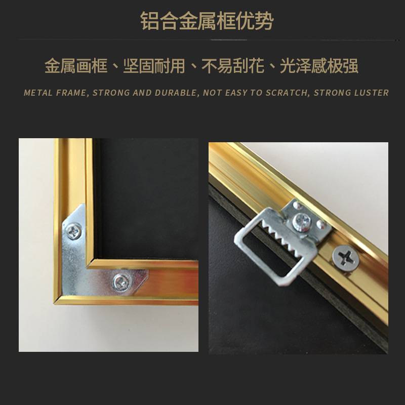 鸿客轻奢玄关装饰画抽象大气楼梯挂画现代入户走廊尽头晶瓷膜壁画图片