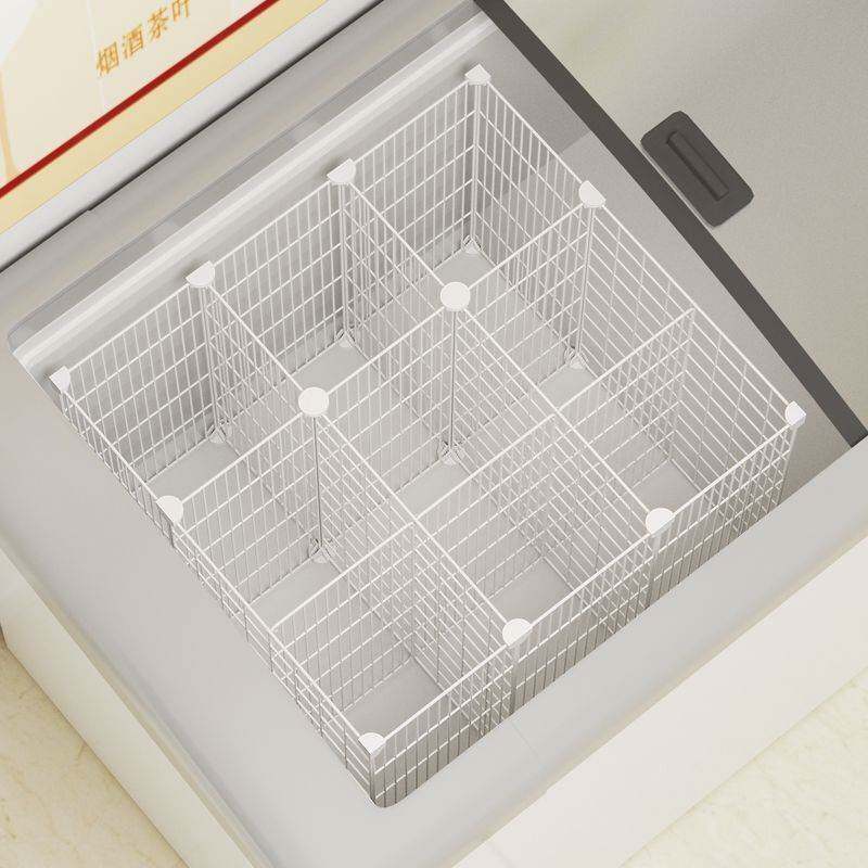 冰柜内置物筐框深冷藏室隔断网分隔栏隔板多层家用内部置物架