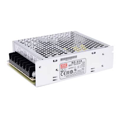 明纬电源RD-65B  MEANWELL 68W5V24V双组输出开关电源
