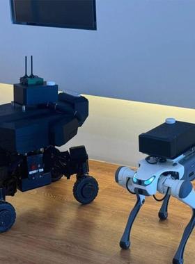 化工器园区大气污染器机狗智能巡检移机人走航OSEN动气体监测系统