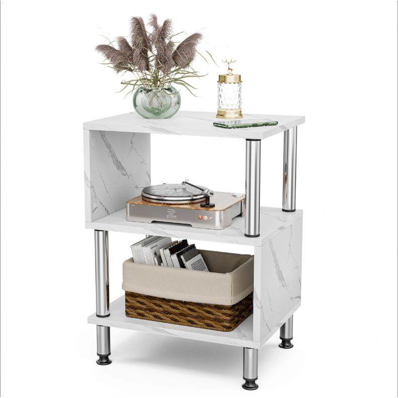 小桌子简易边几几置架客厅沙边发边柜侧柜家物用迷茶你床头B07边