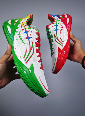 李宁正品利刃6男子防滑耐磨专业运动训练比赛实战篮球鞋ABAV063