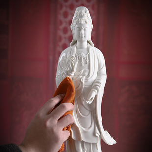 佛尘扫佛像清理工具清洁刷子佛堂用品抹布家用佛尘掸子 净佛巾套装