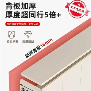 柜家用门口坐凳一体靠墙入户玄关柜2025爆款 实木鞋 衣架储物柜定制