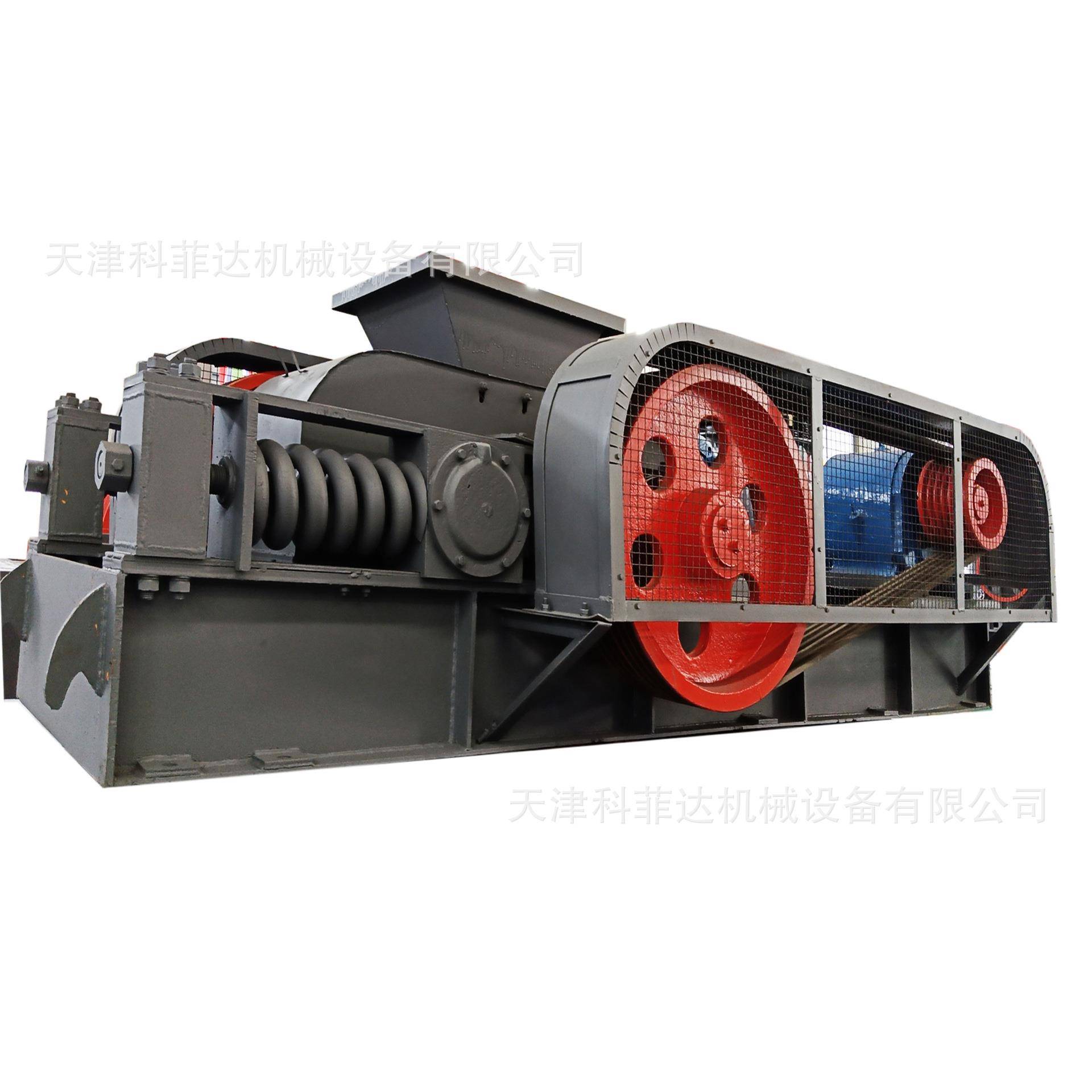 对辊式破碎机煤炭石油焦齿面辊式电动驱动破碎机厂家价