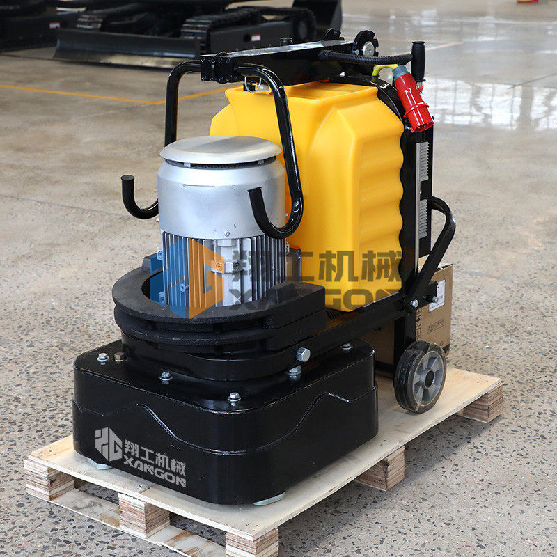 热销12头固化地坪研磨机 多功能地面打磨机 变频环氧地坪抛光机