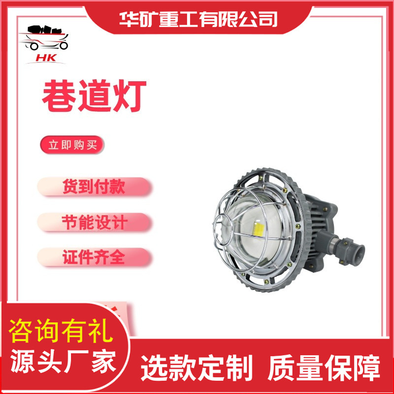 定制矿用巷道灯 照明亮度大矿用巷道灯 DJC24/127L(A)矿用巷道灯