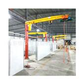 制造小型旋臂吊1T2T3T5T定柱式 悬臂吊厂家销售手动悬臂吊500Kg