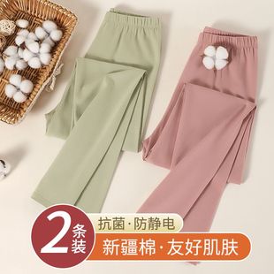 秋冬季 啄木鳥純棉秋褲 棉毛褲 保暖毛線襯褲 女抗菌打底修身 內穿薄款