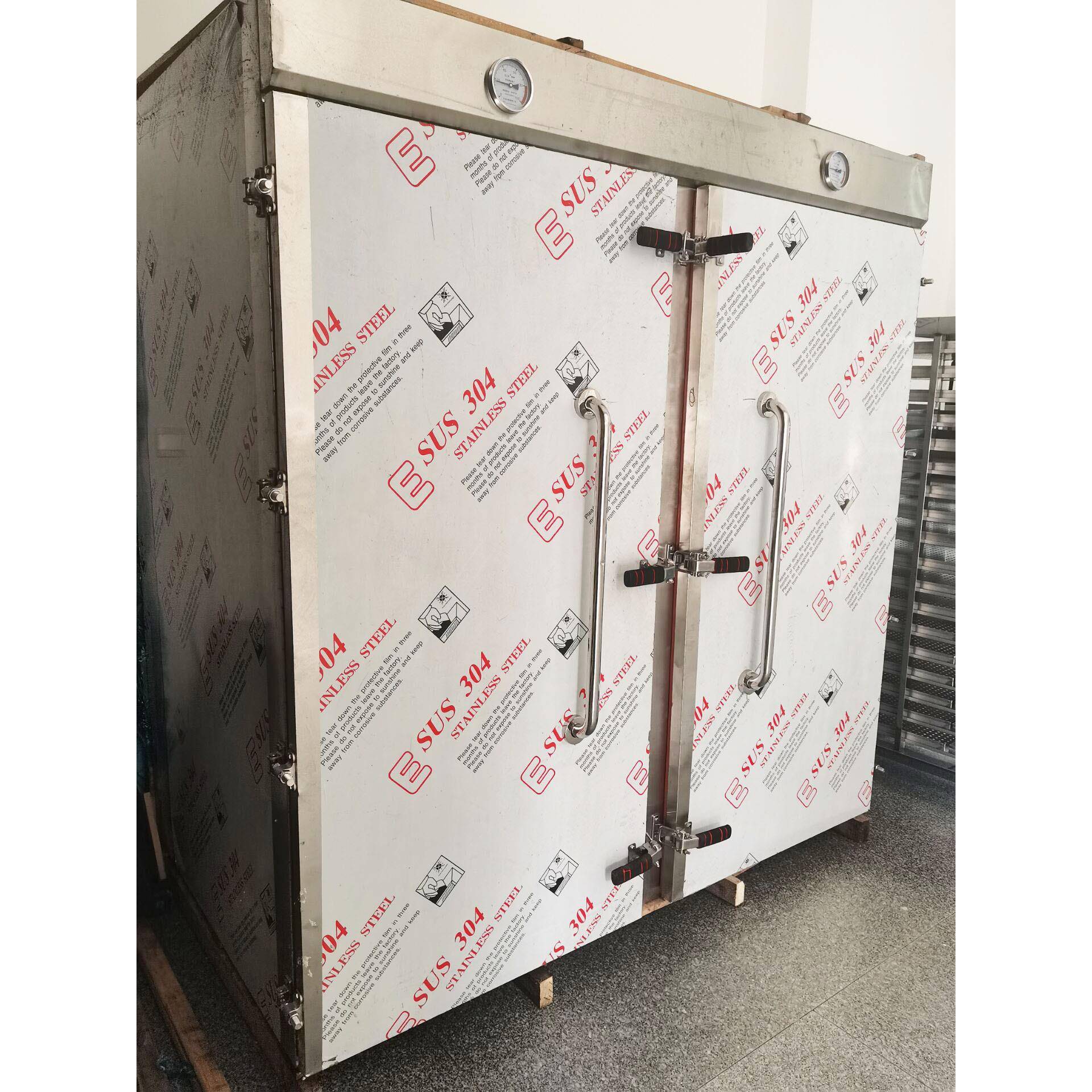 商用馒头蒸房双门72盘不锈钢食品蒸房单门36盘米饭馍馍海鲜蒸房